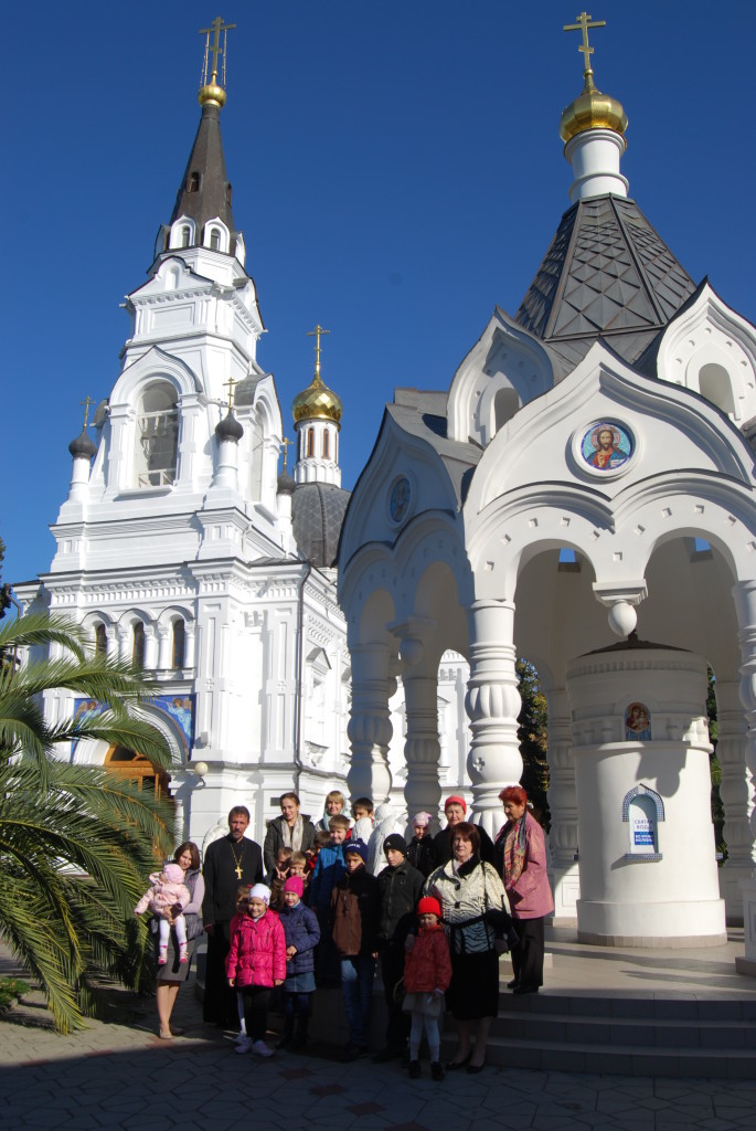 Экскурсия в собор Архангела Михаила г.Сочи, 2014 г.